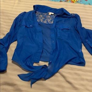 Blue blouse